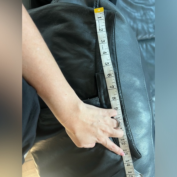 Vintage genuine leather pants - Picture 4 of 5